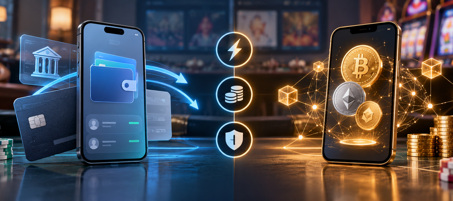 E-Wallets vs Crypto for Casino Payments: Speed, Fees and Privacy Compared